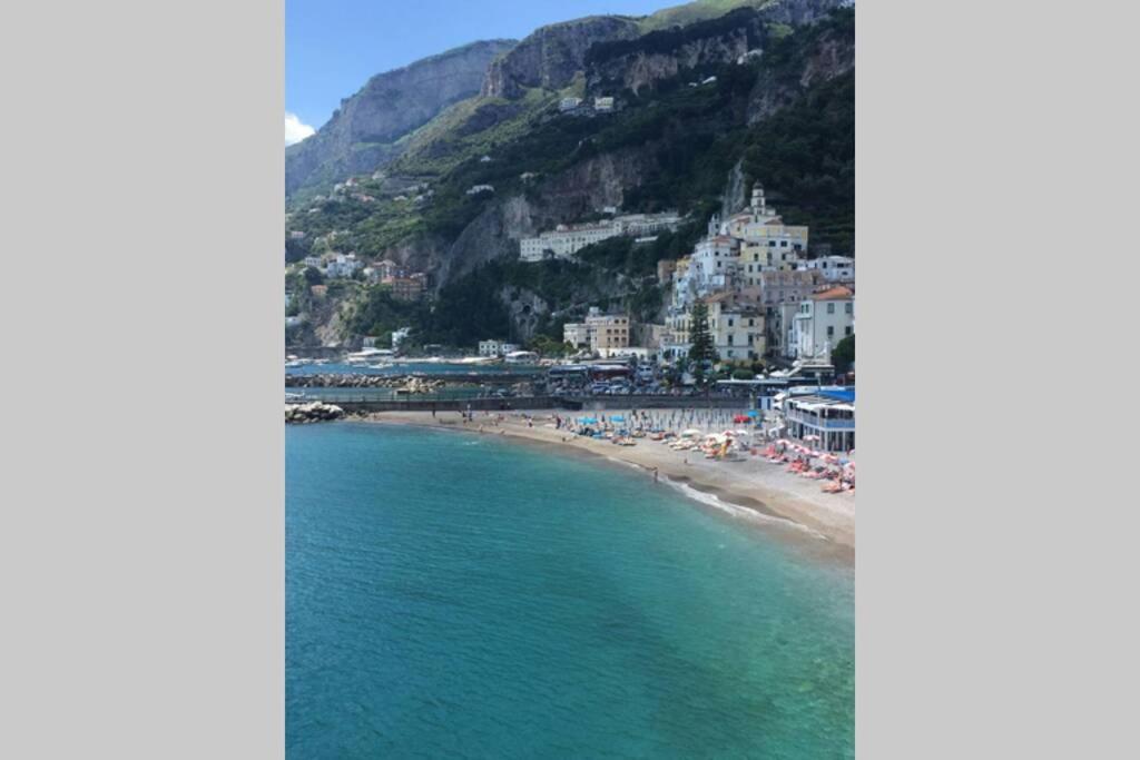 Casa Marilò - A Beautiful House Overlooking Amalfi Exterior foto